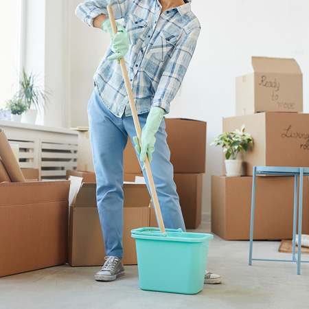 Whole-home cleaning companies can help when moving in or out of a property.