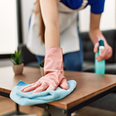 Professional cleaning companies can save you time by taking some chores off of your list.